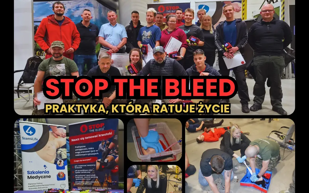 STOP THE BLEED - praktyka która ratuje życie