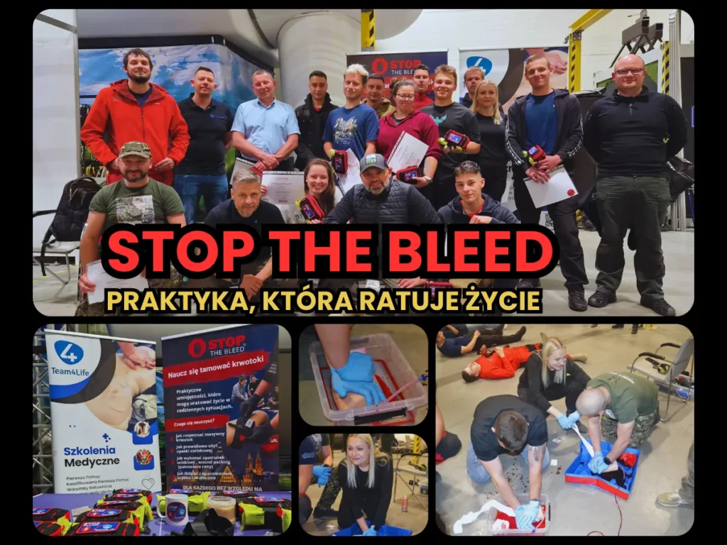 STOP THE BLEED - praktyka która ratuje życie